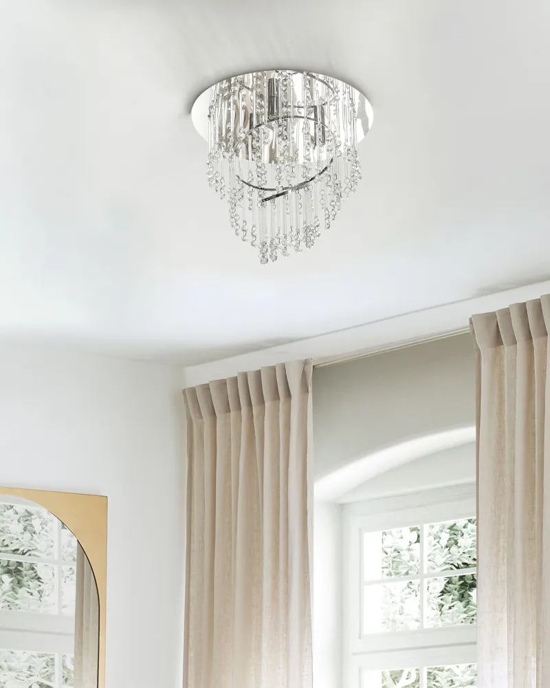 Crystal Chandelier ⌀ 45 cm Brilhante ESMELLE