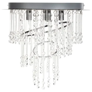 Crystal Chandelier ⌀ 45 cm Brilhante ESMELLE