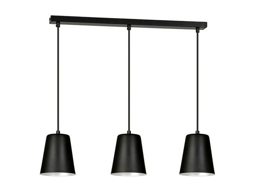 Dimmer Rotativo Candeeiro Suspenso Milargo, Preto, 66x100x14 cm, EPIKASA