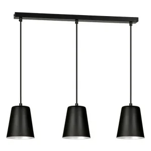 Dimmer Rotativo Candeeiro Suspenso Milargo, Preto, 66x100x14 cm, EPIKASA