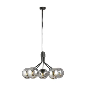Dimmer Rotativo Candeeiro Suspenso Nova, Cinzento, 57x100x46 cm, EPIKASA
