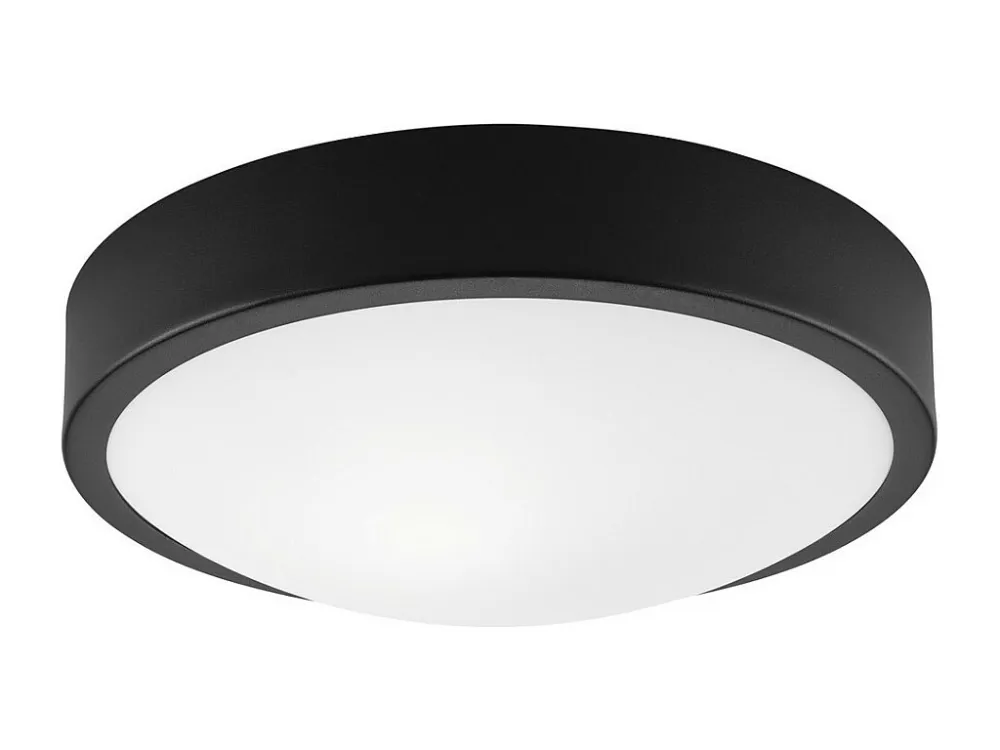 Dimmer Rotativo Candeeiro de Teto Jonas, Preto, 8x26x26 cm, EPIKASA