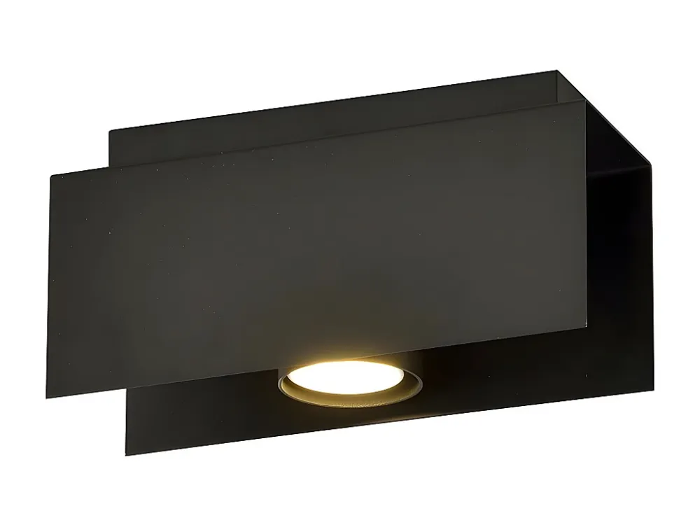 Dimmer Rotativo Candeeiro de Teto Kenno, Preto, 24x12x10 cm, EPIKASA