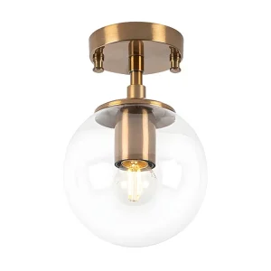 Dimmer Rotativo Candeeiro de teto em metálico - Candeeiro D. 15 x . 23 cm - Vintage - BARLATI