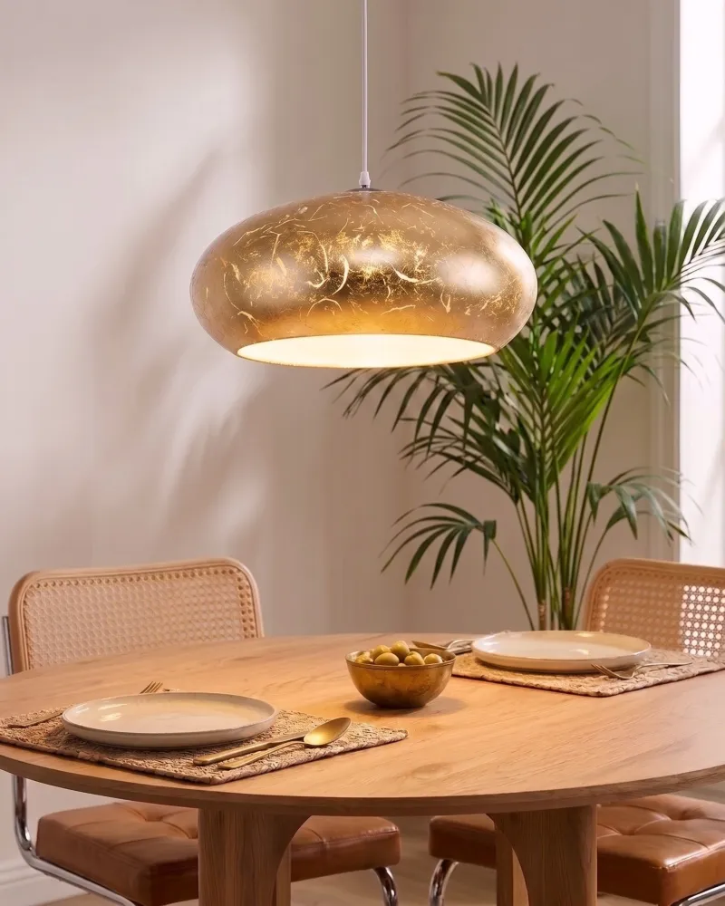 Fita LED Adesiva Candeeiro de teto dourado LIMNATIS
