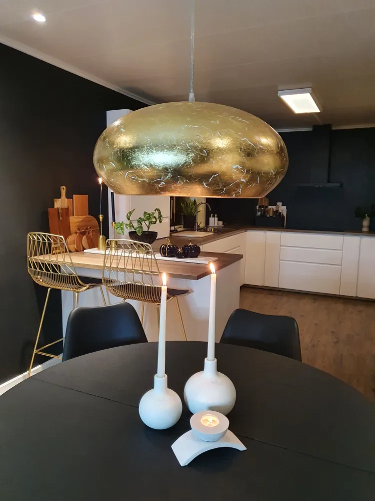 Fita LED Adesiva Candeeiro de teto dourado LIMNATIS