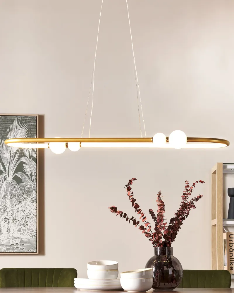 Fita LED Adesiva Candeeiro de teto LED em metálico dourado FEALE