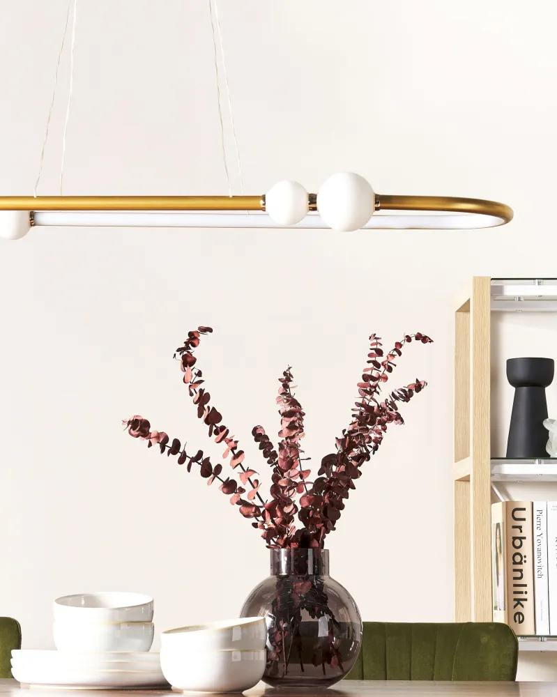 Fita LED Adesiva Candeeiro de teto LED em metálico dourado FEALE