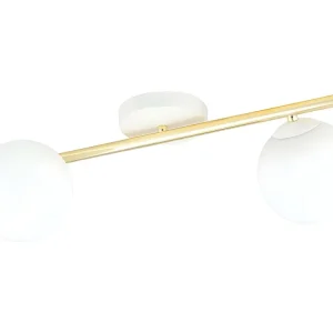 Fita LED Adesiva Candeeiro de Teto Splendi, Ouro, 55x20x29 cm, EPIKASA