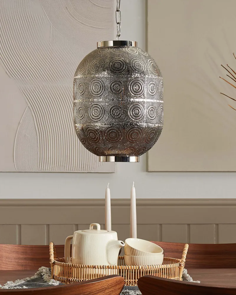 Fita LED Adesiva Metal Pendant Lamp Prata MARINGA