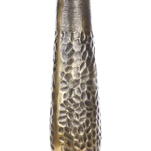 Flower Vase THIVA Handmade Metálico Gold