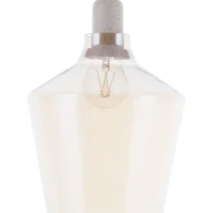 Glass Pendant Lamp Gold SANTON