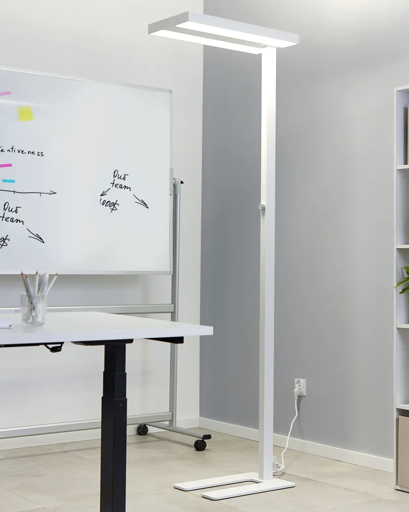 Kit Completo de Instalação Metal LED Office Floor Lamp Alvo TAURUS