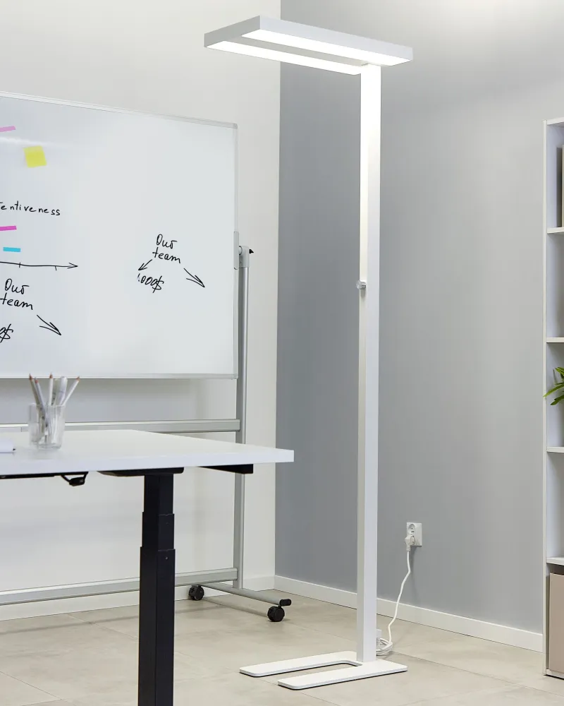 Kit Completo de Instalação Metal LED Office Floor Lamp Alvo TAURUS