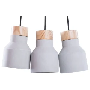 3 Light Cluster Pendant Lamp Grey BAHT | 12V | 100W