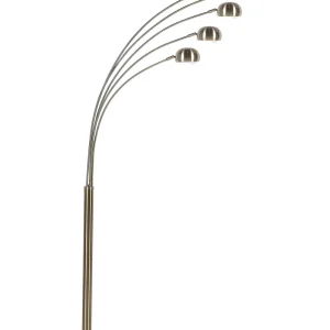 5 Light Metálico Floor Lamp Gold FLINDERS