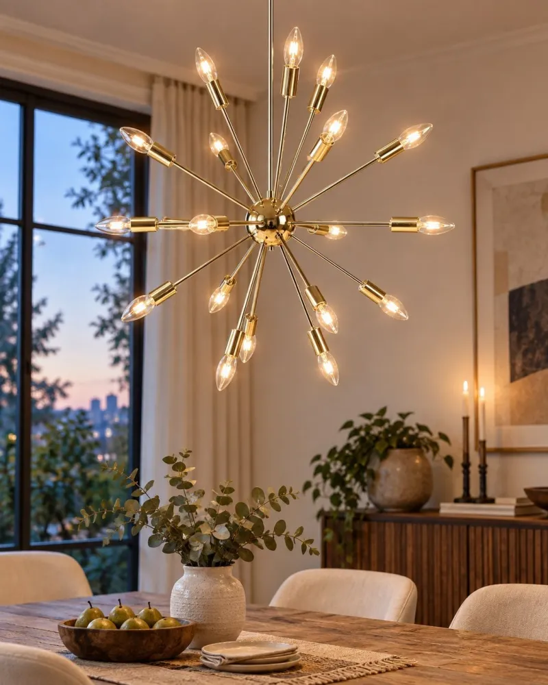 18 Light Pendant Lamp Luzente MAGUSE