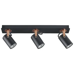 3 Light Spotlight Metálico Bar Black KLIP