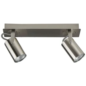 2 Light Spotlight Metálico Bar Silver KLIP