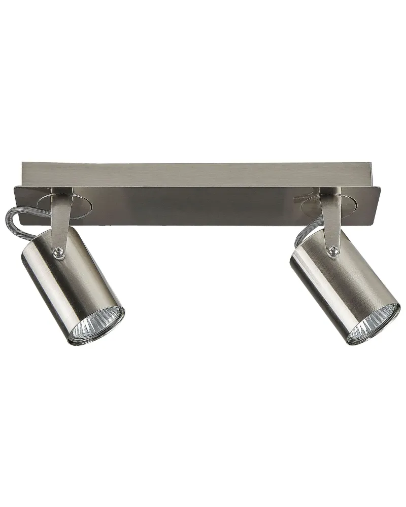 2 Light Spotlight Metálico Bar Silver KLIP