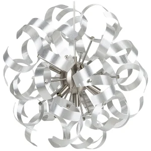 Metal Ceiling Lamp Prateado ICANA