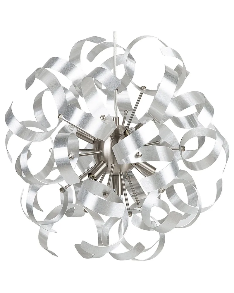 Metal Ceiling Lamp Prateado ICANA