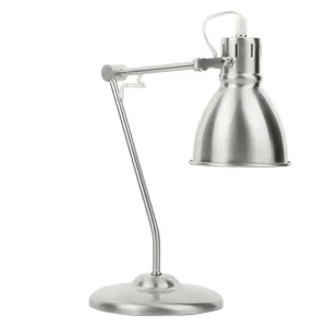 Metal Desk Lamp Prata MONSAN