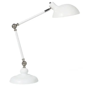 Metal Desk Lamp White MERAMEC