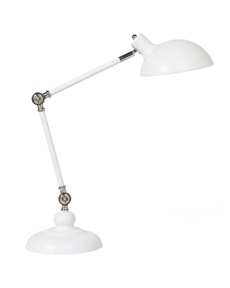 Metal Desk Lamp White MERAMEC