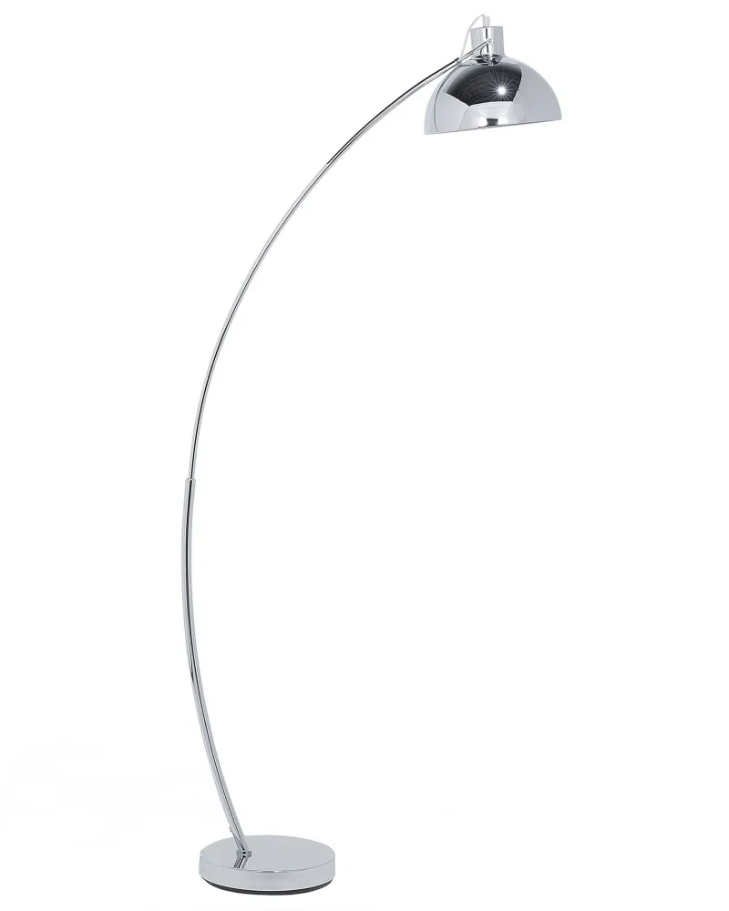 Metal Floor Lamp Brilhante DINTEL Alumínio Anodizado