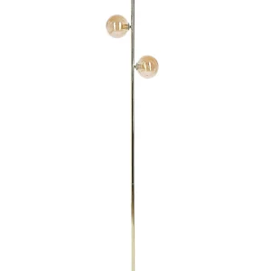 Metal Floor Lamp Gold RAMIS