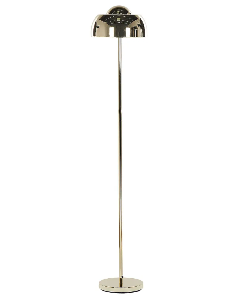 Metal Floor Lamp Gold SENETTE