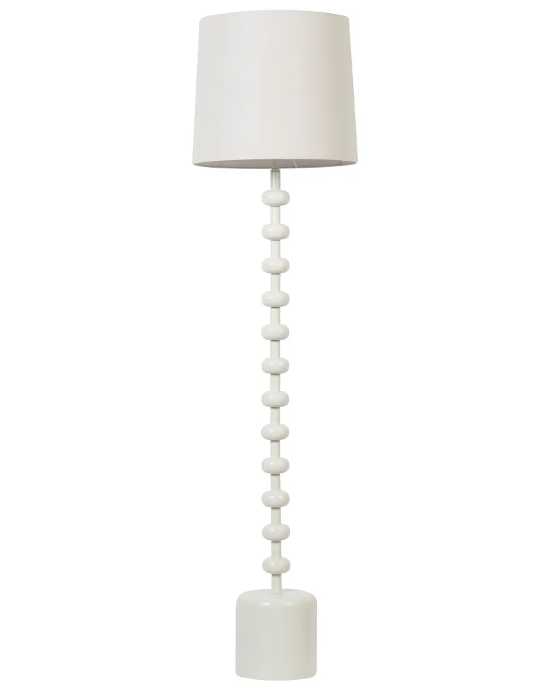 Metal Floor Lamp Marfim KRIOS Alumínio Anodizado