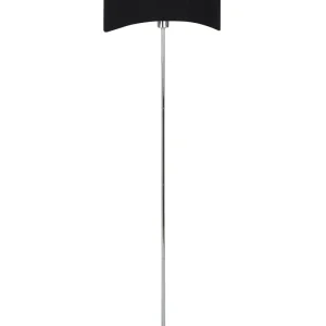 Metal Floor Lamp Silver CALVILLO