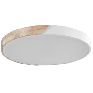 Metal LED Ceiling Lamp Alvo Light Wood PATTANI