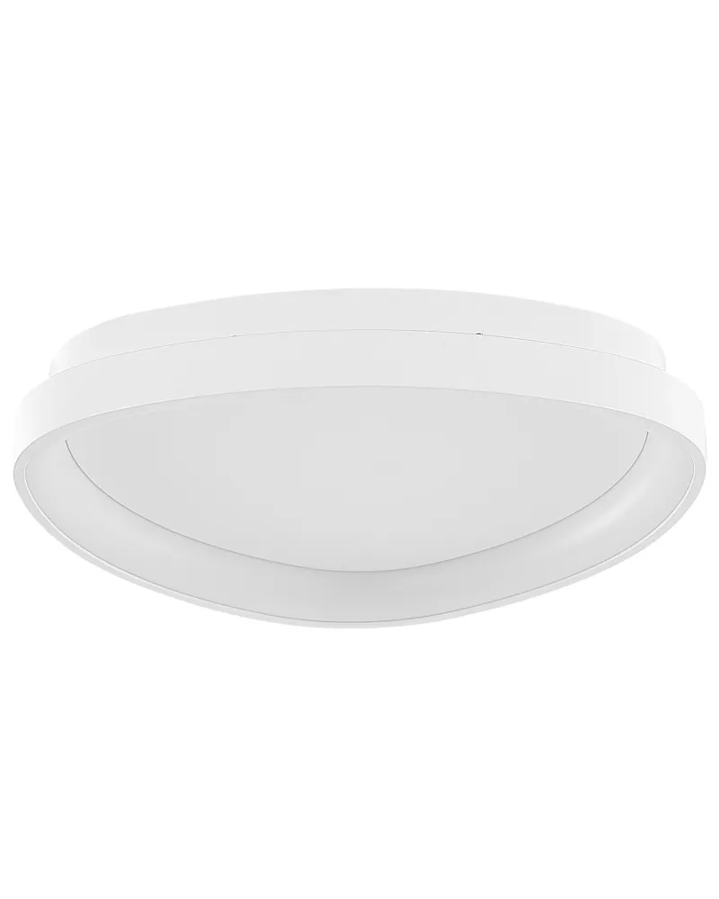 Metal LED Ceiling Lamp Branco NANDING com Timer Programável