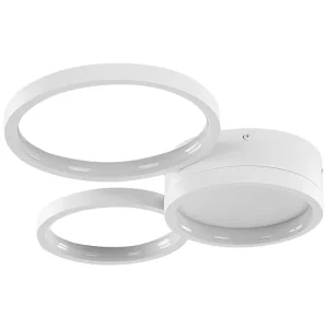 Metal LED Ceiling Lamp White AGNAT