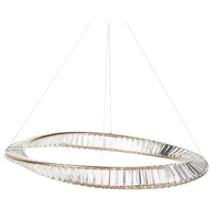 Metal LED Chandelier Luzente ROSENDE