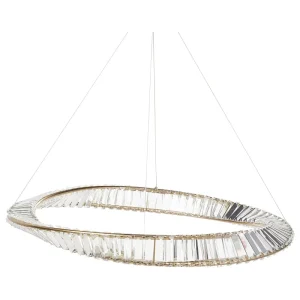 Metal LED Chandelier Luzente ROSENDE