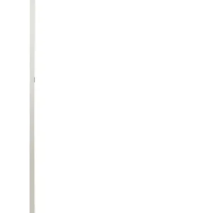 Metal LED Floor Lamp Prateado MENSA