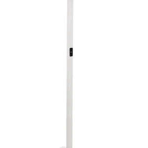 Metal LED Floor Lamp White SCULPTOR
