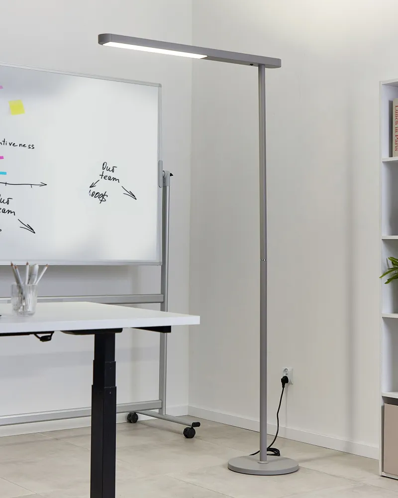 Metal LED Office Floor Lamp Brilhante PERSEUS