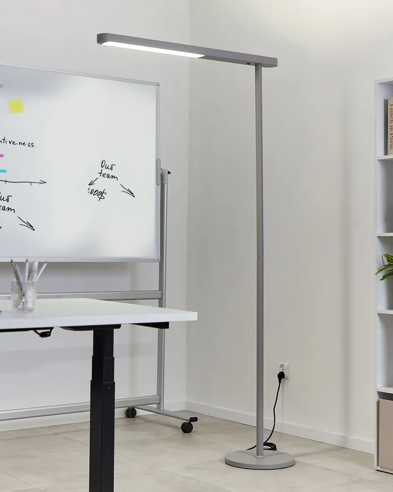 Metal LED Office Floor Lamp Brilhante PERSEUS