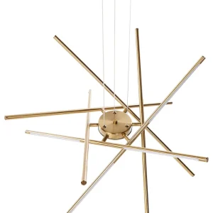 Metal LED Pendant Lamp Gold PALUN