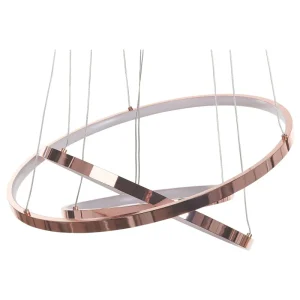 Metal LED Pendant Lamp Rose Gold ATREK
