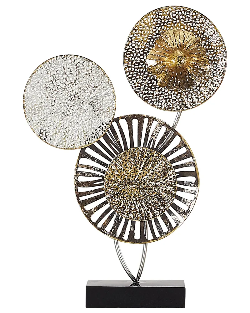 Metal Ornament Gold and Silver URANIUM