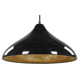Metal Pendant Lamp Black ISKAR