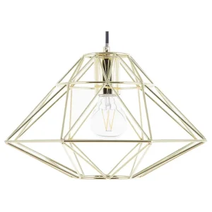 Metal Pendant Lamp Dourado GUAM para Fita LED RGB