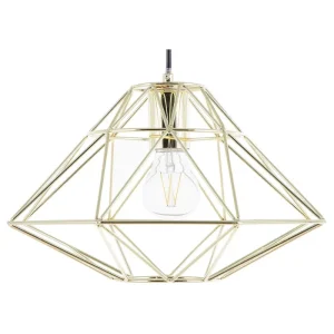 Metal Pendant Lamp Dourado GUAM para Fita LED RGB