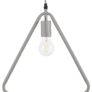 Metal Pendant Lamp Grey JURUENA